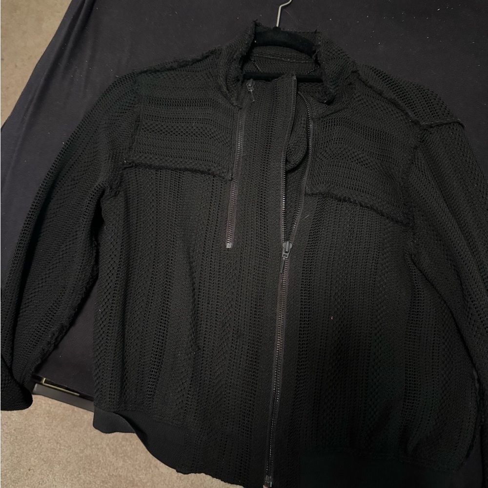 Worn Elie Tahari jacket. $40